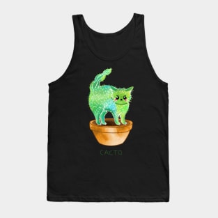 watercolor cacto (cactus cat) Tank Top